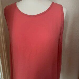 Red casual women's top